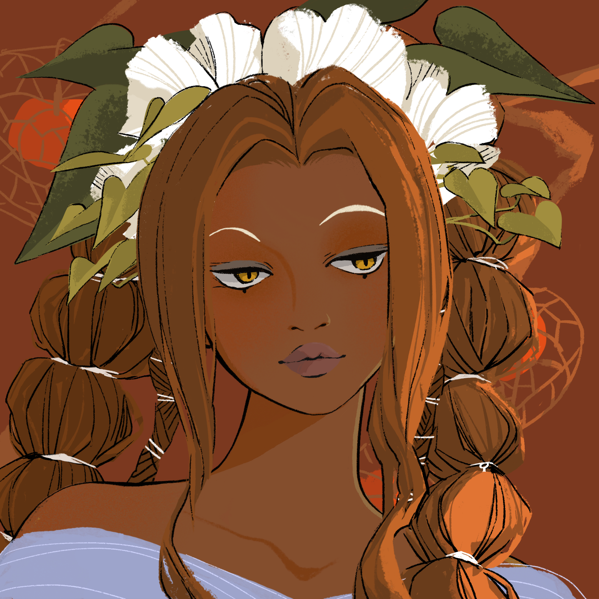 zinnia scarecrow