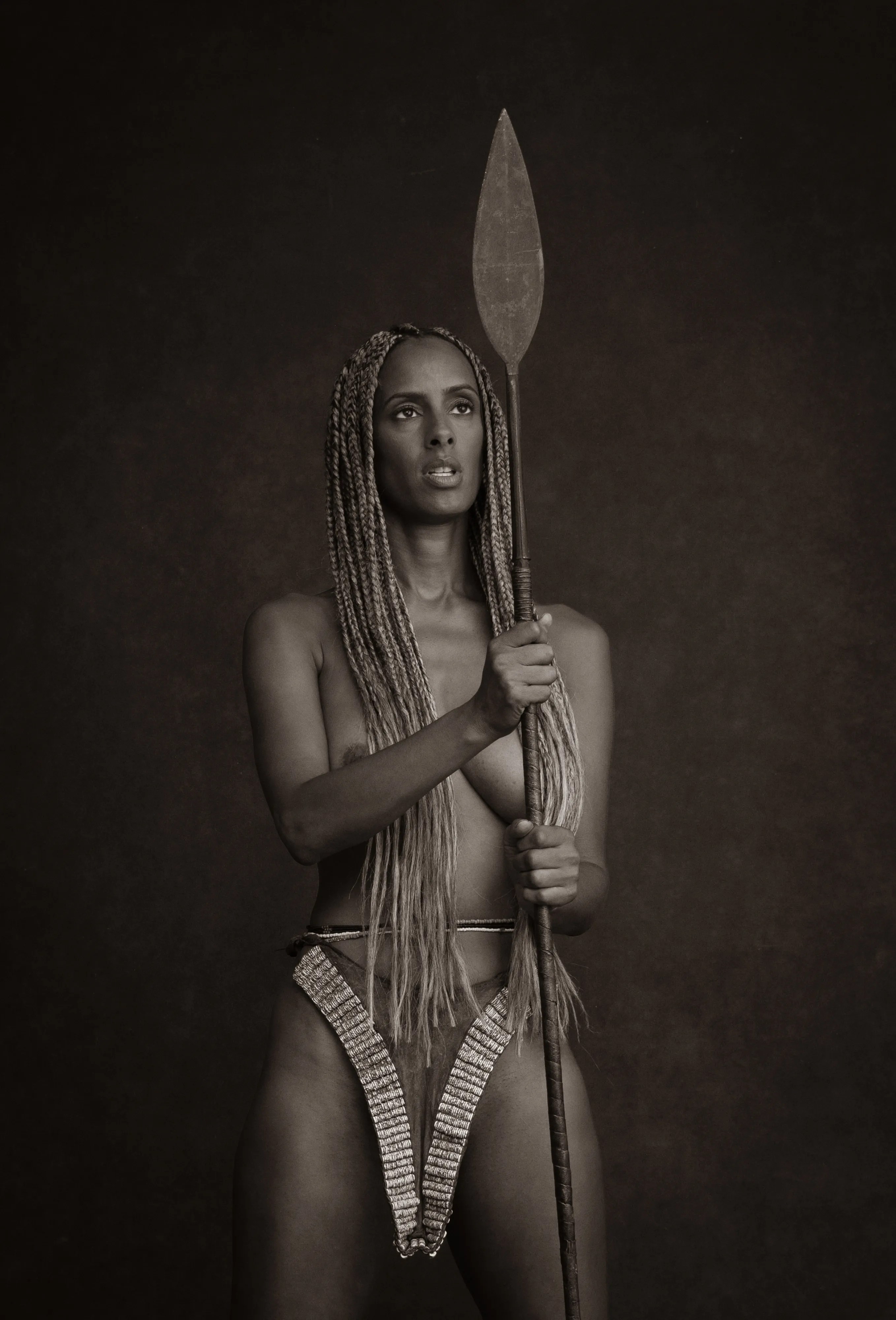 115c - Delphine Diallo - "Transmutation / The spear of freedom / 2022"