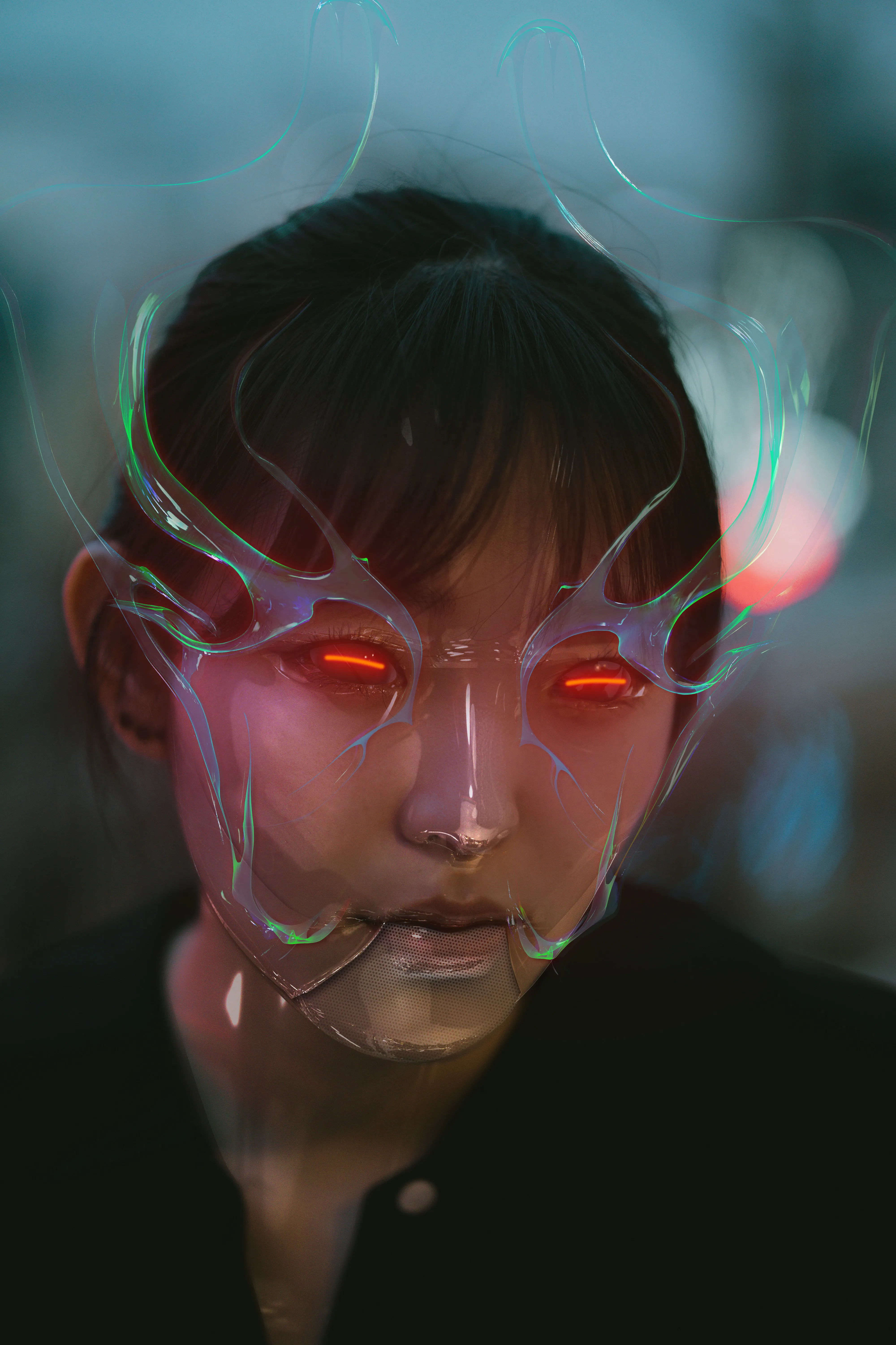 093b - Tokyoflesh - "Burning Shell" Edition of 30