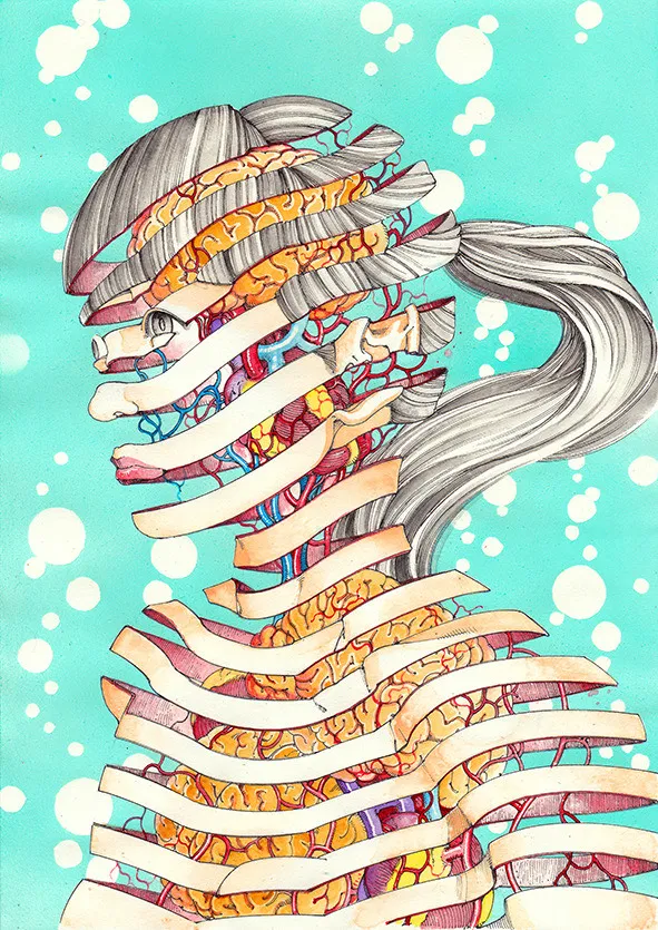 031c - Shintaro Kago - "Spiral" - Edition of 30