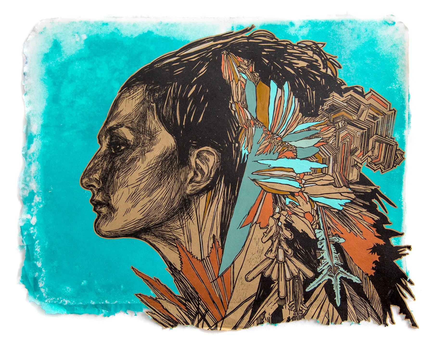 Swoon - "Ice Queen" - Inventory Number: 627 - Edition 1 of 3
