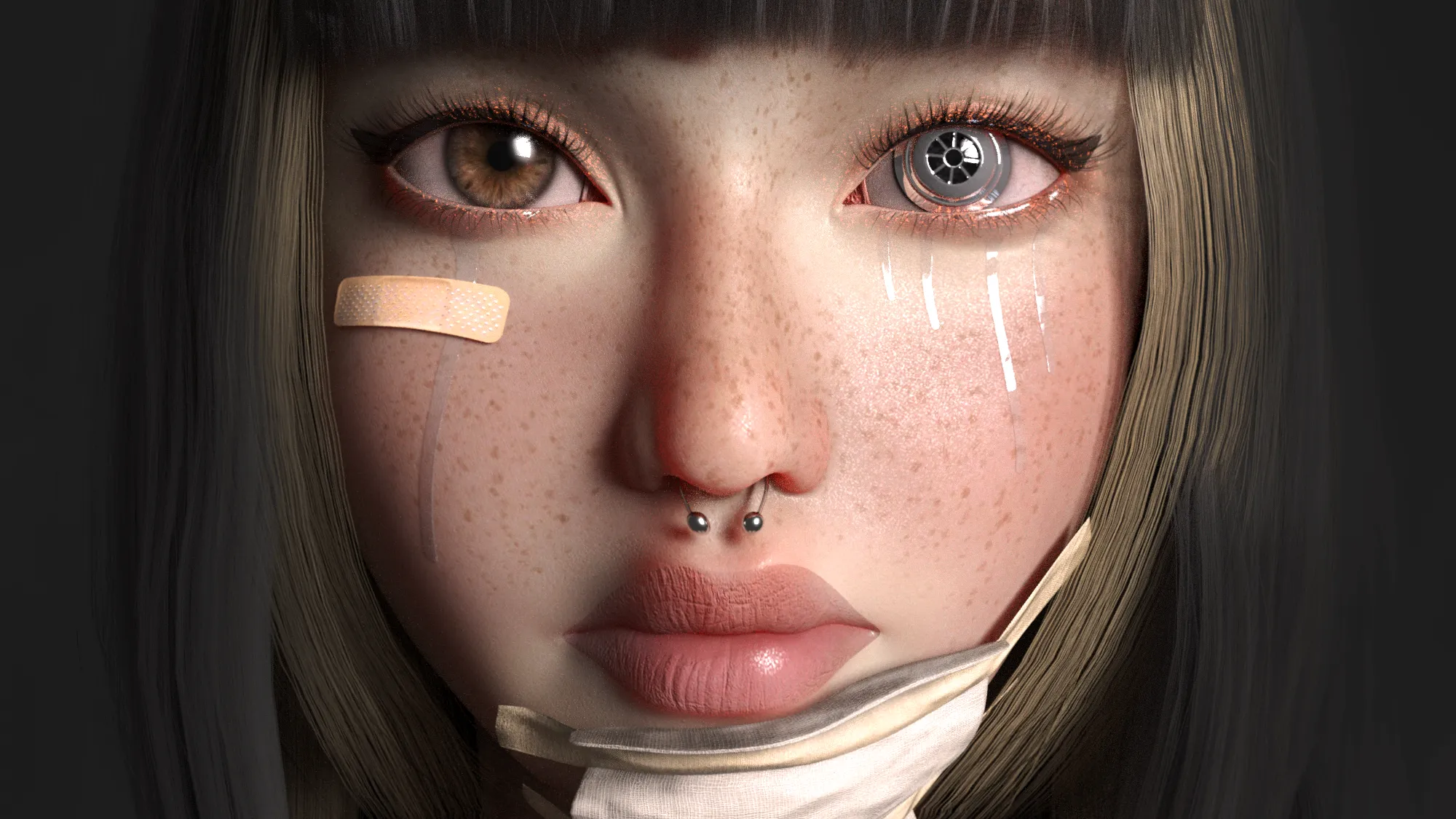 048b - Ruby 9100M - "Tears" - Edition of 30