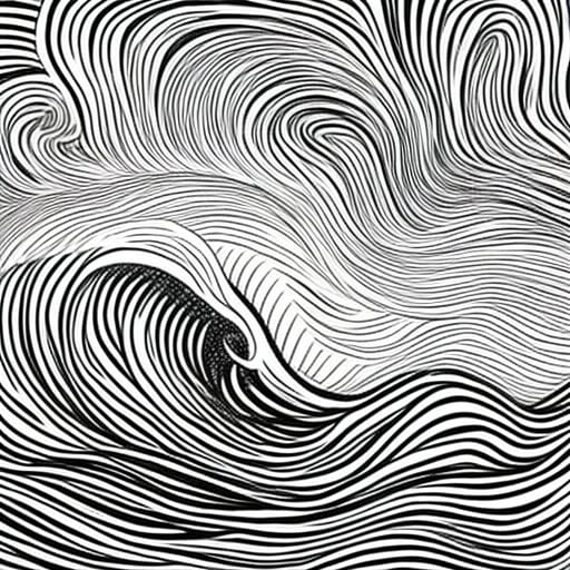 Waves B & W