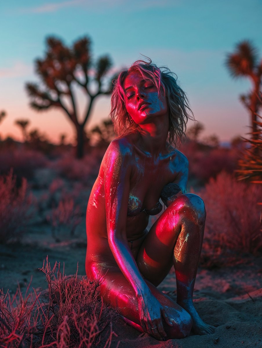 sunset nude